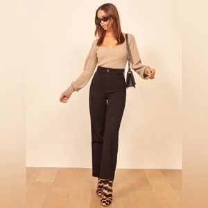 Reformation Marine Jean in Black